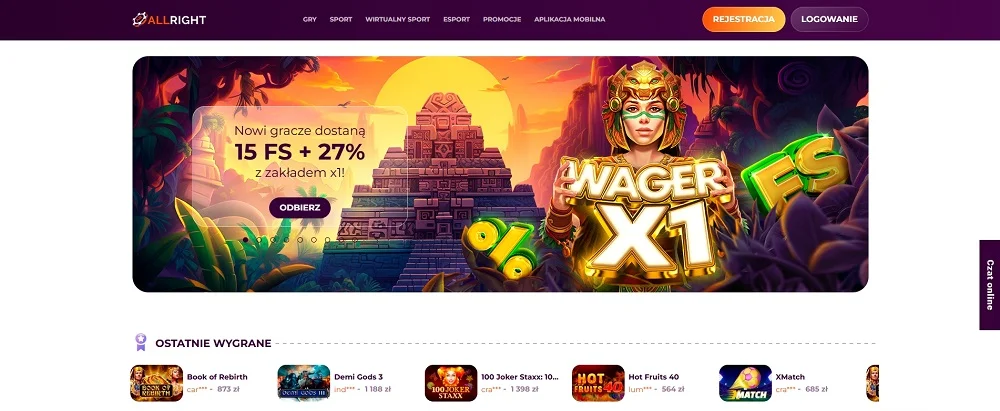 All-Right-casino-online-strona-glowna